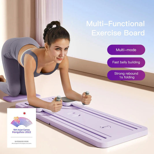 Smart Multifunctional Fitness Trainer with Timer & Thick Pads