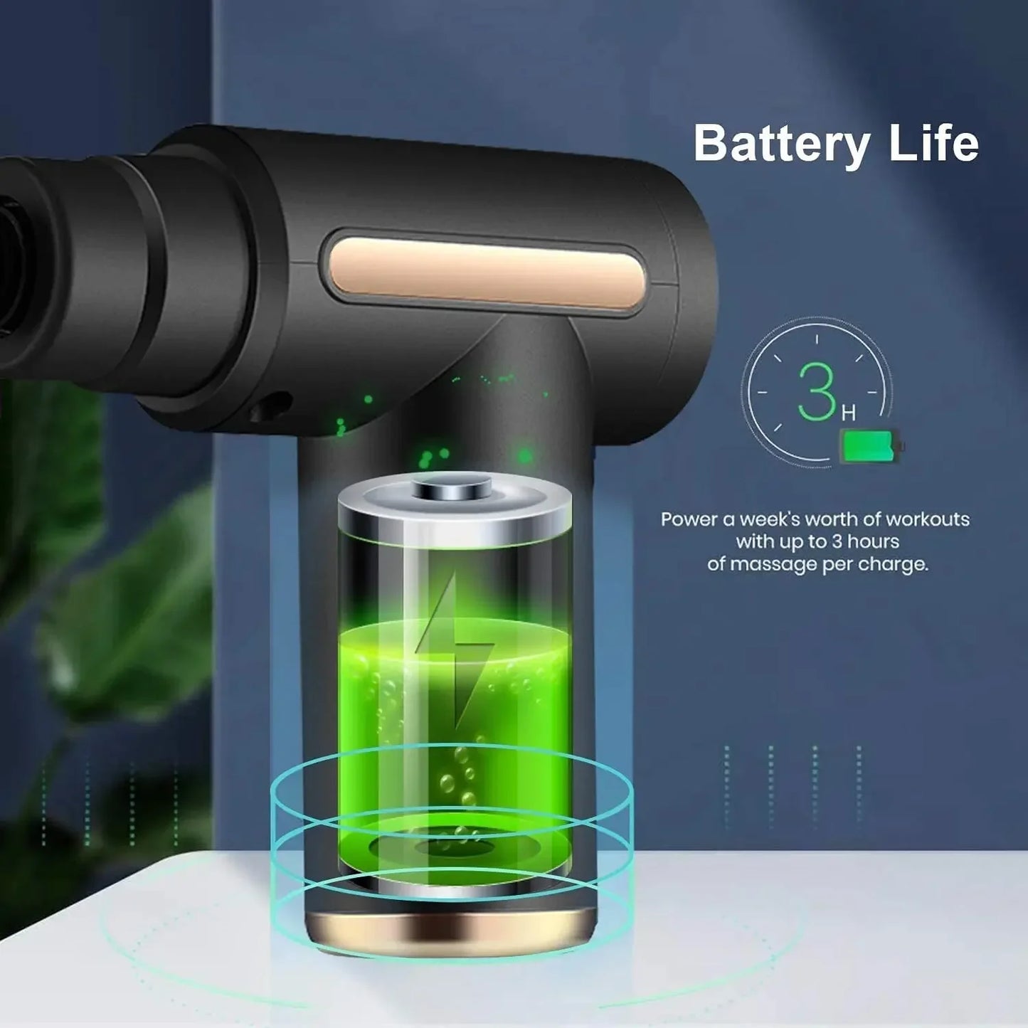 Mini Silent Smart Massage Gun