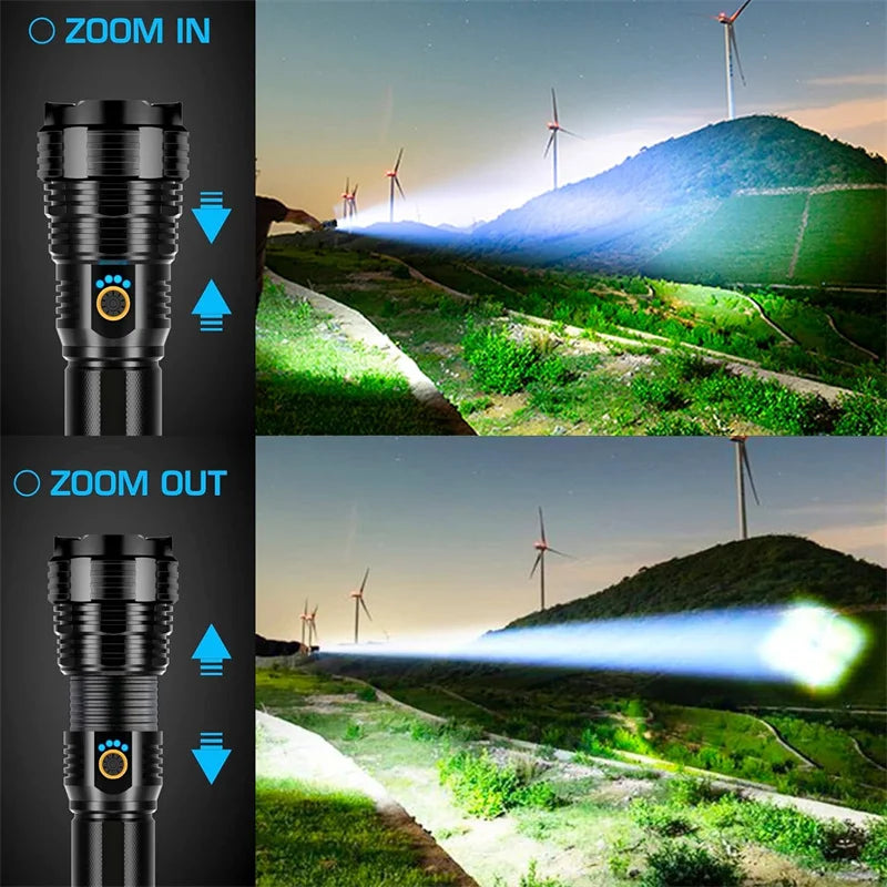 Rechargeable LED Flashlight