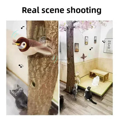 Dancing Sparrow – Interactive Cat Toy