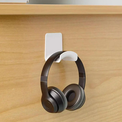 No-Drill Headphone Wall Mount Rack