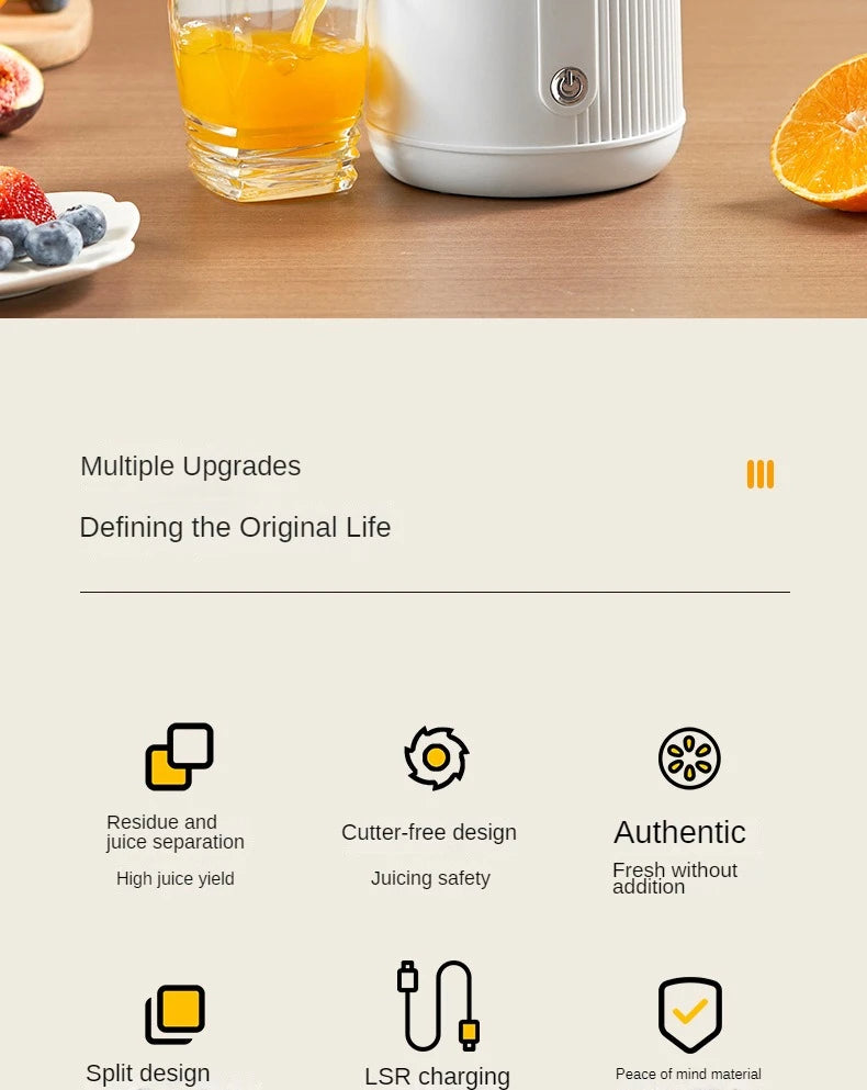 Electric Citrus Juicer with Powerful Performance & Compact Design