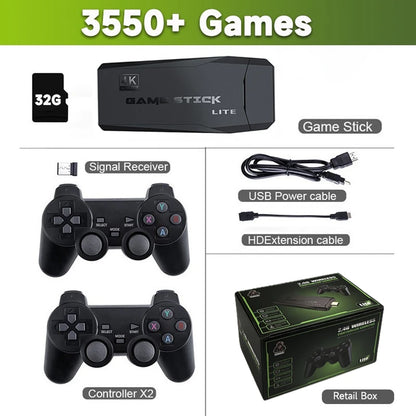 RetroBox Console with 1000+ Built-In TV Games & HD Output