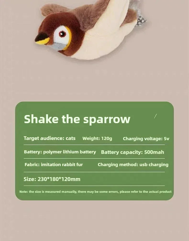 Dancing Sparrow – Interactive Cat Toy