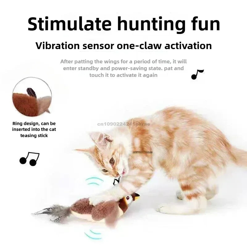 Dancing Sparrow – Interactive Cat Toy